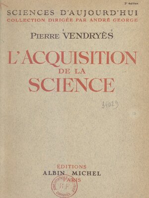 cover image of L'acquisition de la science
